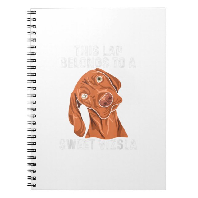 Carnet Magyar Vizsla Conception Pour Magyar Vizsla Lover (Devant)