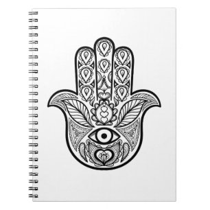 Carnet Main inspirée de Hamsa