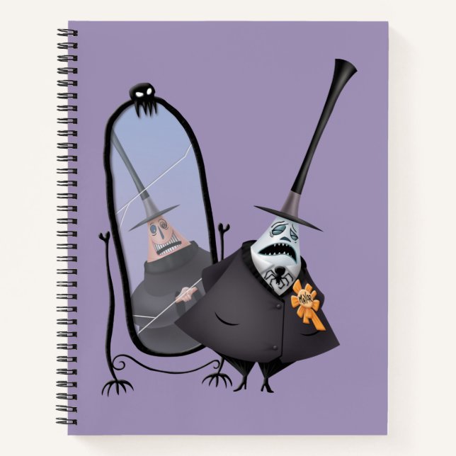 Carnet Maire de la ville d'Halloween | Miroir (Devant)