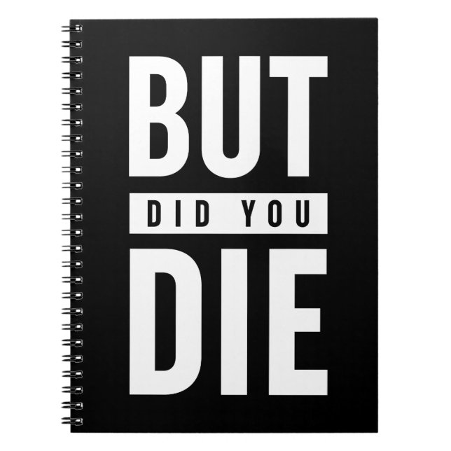 Carnet Mais Est-Ce Que Tu As Mouri (Devant)