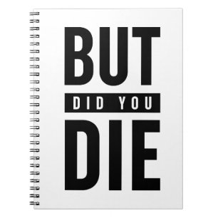 Carnet Mais Est-Ce Que Tu As Mouri
