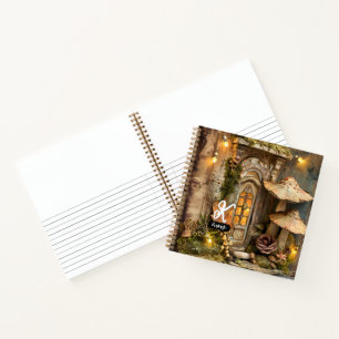 Carnet Maison de Fée Champignonnière Cottagecore Personna