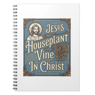 Carnet Maison de Jésus Plante grimpante Dans le Christ Jé