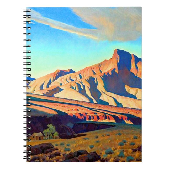 Carnet Maison de Maynard Dixon du rat de désert (Devant)