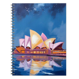 Carnet Maison d'opéra de Sydney, Australie Peinture