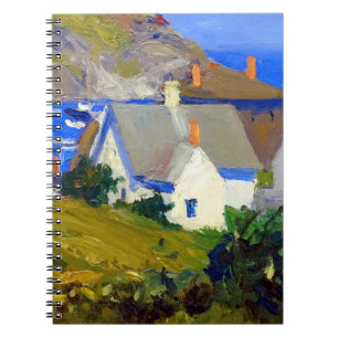 Carnet Maison Monhegan d'Edward Hopper