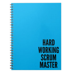 Carnet Maître de séquence de travail dur