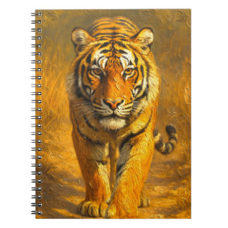 Carnet Majestic Golden Tiger Notebook - Wildlife Art Jour
