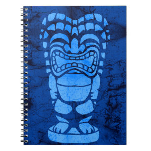 Carnet Makapuu Beach Hawaiian riant Tiki Batik