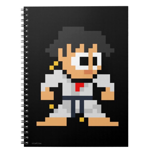 Carnet Makoto à 8 bits (Devant)