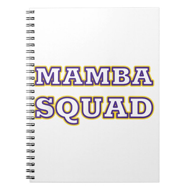 Carnet Mamba Squad drôle Vêtements pour Amateur de serpen (Devant)