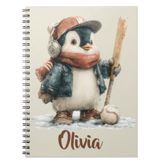 Carnet Manchette de softball personnalisée pour enfant Pi