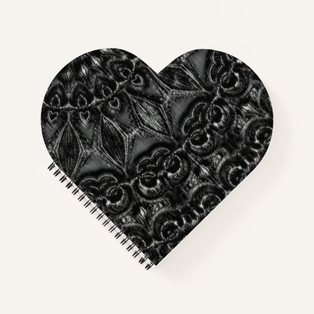 Carnet Mandala au charbon (Devant)