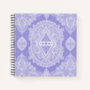 Carnet Mandala de diamant céleste
