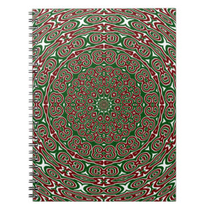 Carnet Mandala de Noël ornemental