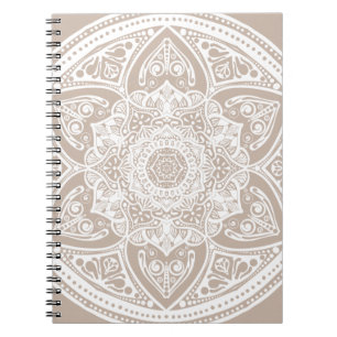 Carnet Mandala en laine