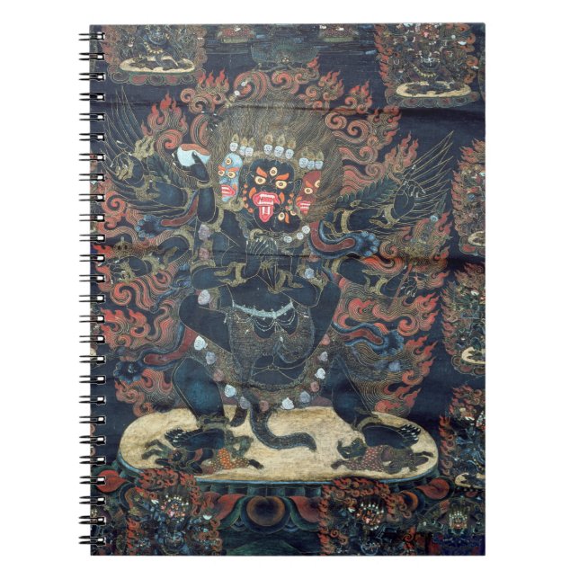 Carnet Mandala (parchemin peint) (Devant)