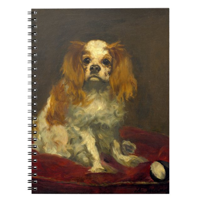 Carnet Manet A King Charles Spaniel (Devant)