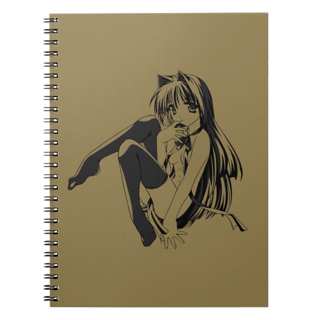 Carnet Manga, Neko Catgirl Furry Anime Loli Slave (Devant)