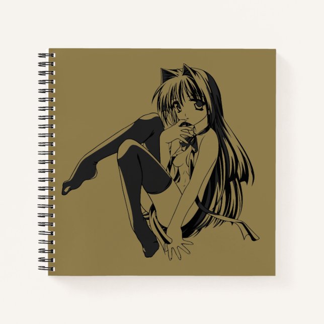 Carnet Manga, Neko Catgirl Furry Anime Loli Slave (Devant)