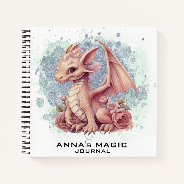 Carnet *~* Manifest Droit Attraction mignon Baby Dragon A (Devant)