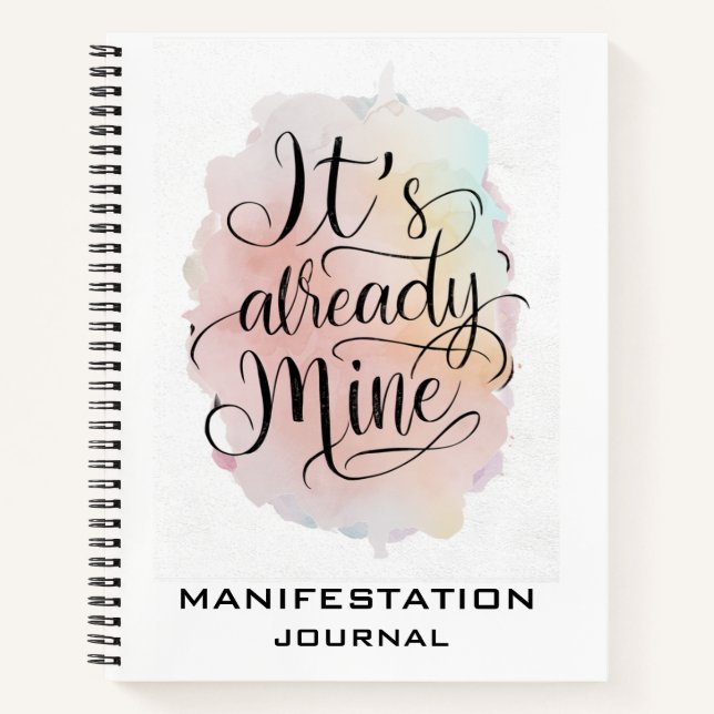 Carnet *~* Manifestation AP85 Loi d'attraction (Devant)