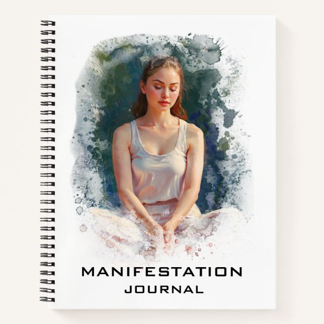 Carnet *~* Manifestation AP85 Manifesting Meditating Girl (Devant)
