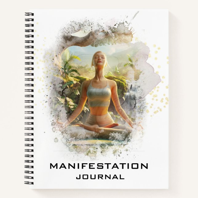 Carnet *~* Manifestation Manifestation AP85 Femme Yoga (Devant)