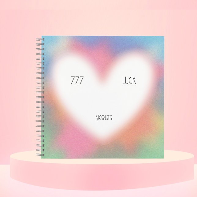 Carnet Manifestation personnalisée Numéro d'ange Aura (Créateur téléchargé)