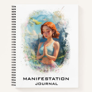 Carnet *~* Manifestation Yoga AP85 Manifesting Lady