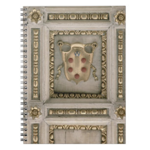 Carnet Manteau de Medici des bras, du soffite de l'église