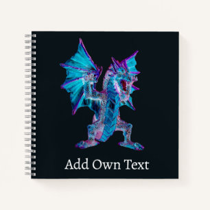Carnet Manuscrit Fantastique du Feu Bleu de la Relique du