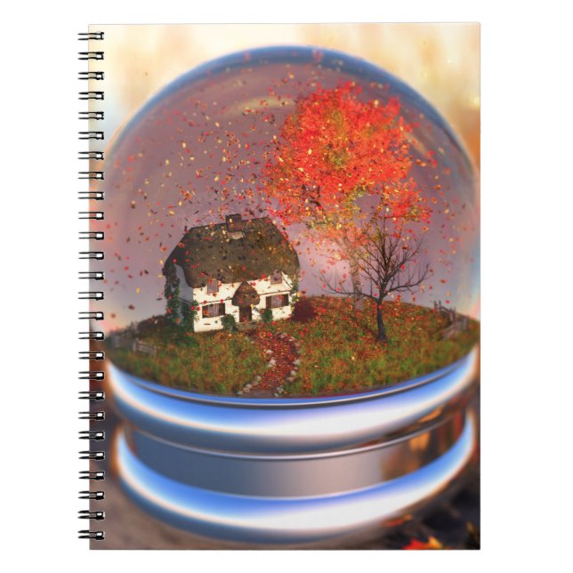 Carnet Maple Leaf Globe (Devant)