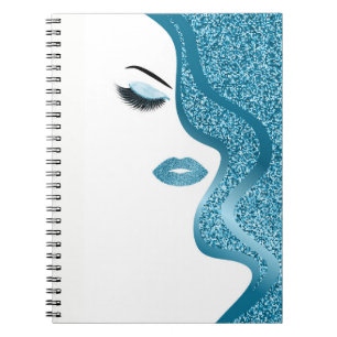 Carnet Maquillage avec effet parties scintillant