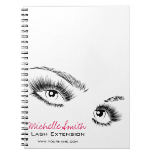 Carnet Maquillage chic minimaliste noir et blanc