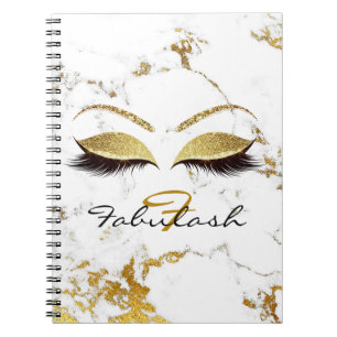 Carnet Maquillage parties scintillant Monogramme brillant