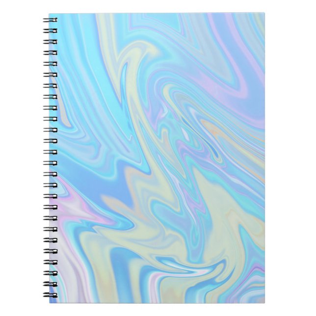 Carnet Marbre holographique (Devant)