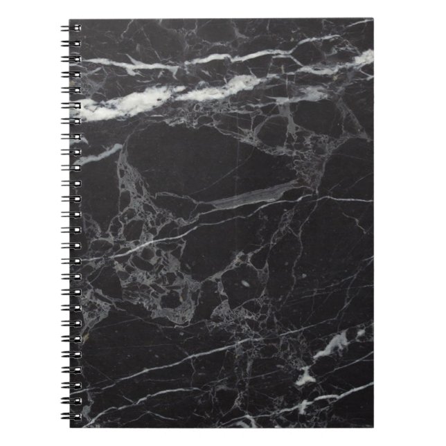 Carnet Marbre noir (Devant)