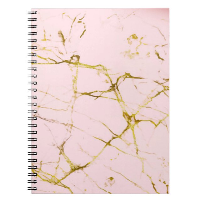Carnet Marbre rose (Devant)