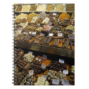 Carnet Marché de Sant Josep, assortiment de bonbons au ch