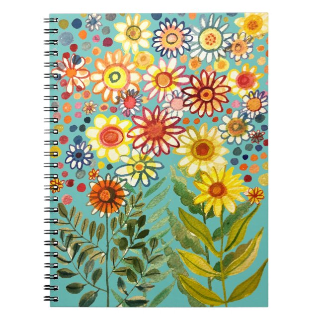 Carnet Marguerites (Devant)