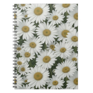 Carnet Marguerites blanches