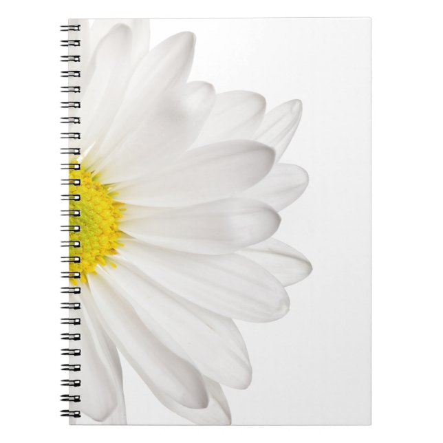 Carnet Marguerites customisées par arrière - plan de (Devant)