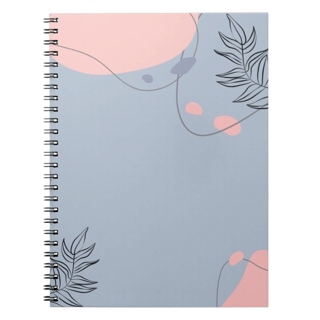 Carnet Mariage Abstrait moderne scandinave japonais (Devant)