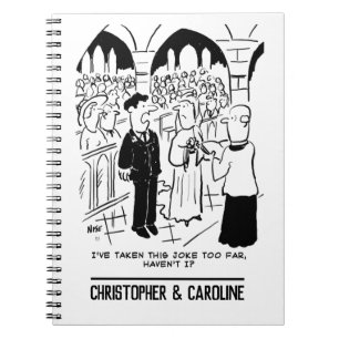 Carnet Mariage - Bridegroom Practical Joke Cartoon