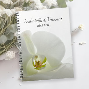Carnet Mariage de l'orchidée blanche et du voile nuptial
