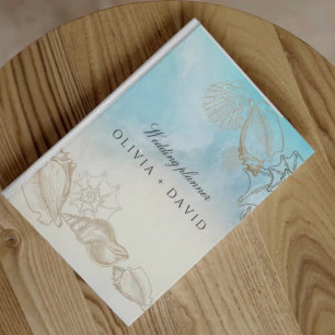 Carnet Mariage de mer Été Océan Planner Mariage