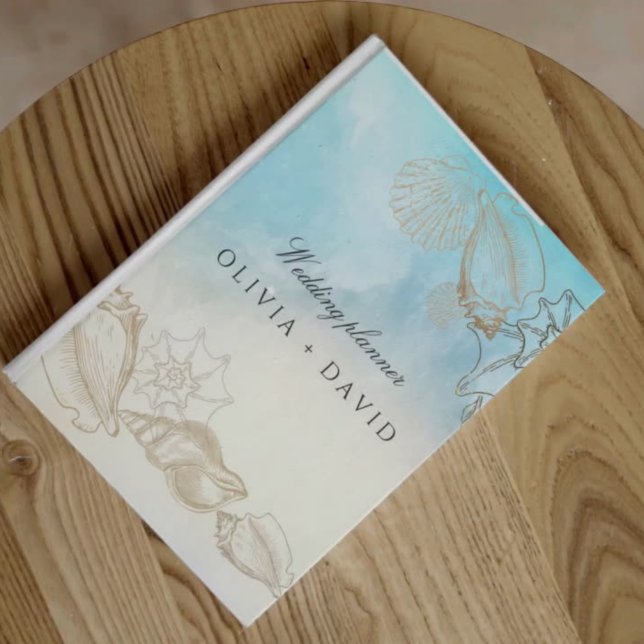 Carnet Mariage de mer Été Océan Planner Mariage (Créateur téléchargé)