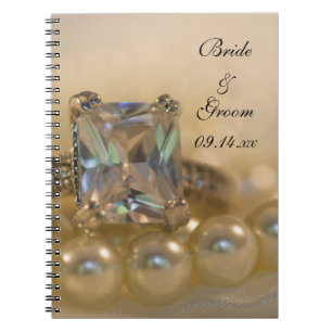 Carnet Mariage Princess Diamond Ring et White Pearl