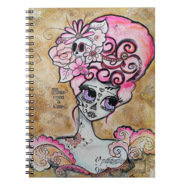 Carnet Marie Antoinette, Dia de los Muertos (Devant)